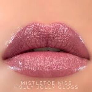 SET Mistletoe Kiss Lipsense + Holly Jolly Gloss NIP